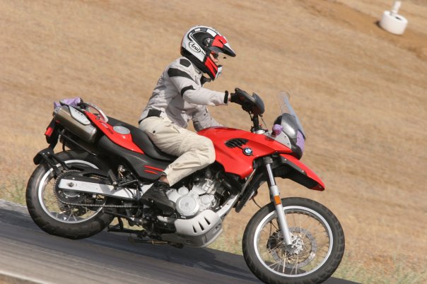 Track Day on my BMW 650 GS.