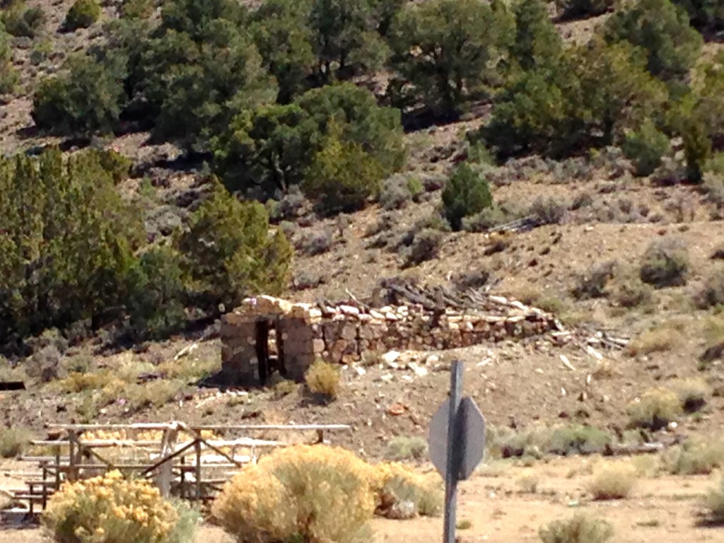 An old stone dwelling left abandon